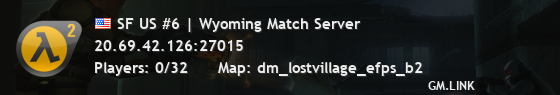 SF US #6 | Wyoming Match Server