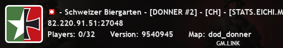 - Schweizer Biergarten - [DONNER #2] - [CH] - [STATS.EICHI.ME]