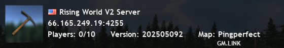 Rising World V2 Server