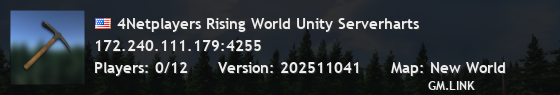 4Netplayers Rising World Unity Serverharts
