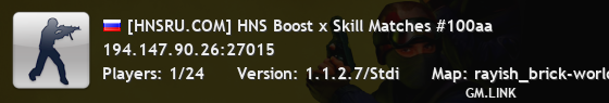 [HNSRU.COM] HNS Boost x Skill Matches #100aa