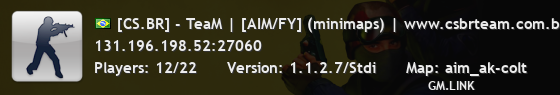 [CS.BR] - TeaM | [AIM/FY] (minimaps) | www.csbrteam.com.br