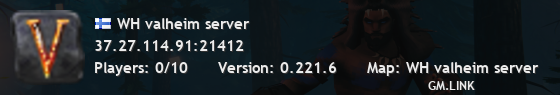 WH valheim server