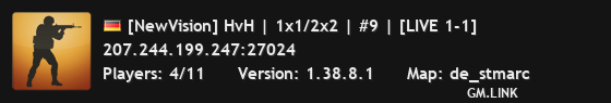 [NewVision] HvH | 1x1/2x2 | #9 | [LIVE 7-5]