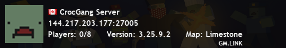 CrocGang Server