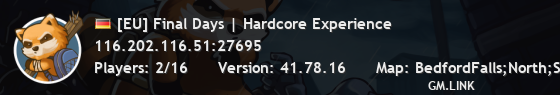 [EU] Final Days | Hardcore Experience