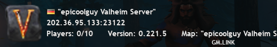 "epicoolguy Valheim Server"