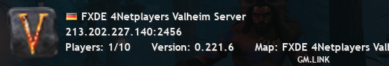 FXDE 4Netplayers Valheim Server