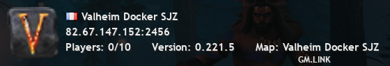 Valheim Docker SJZ