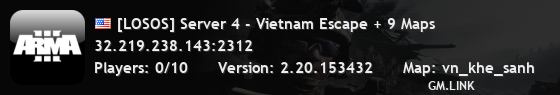 [LOSOS] Server 4 - Vietnam Escape + 9 Maps