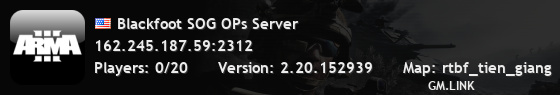 Blackfoot SOG OPs Server