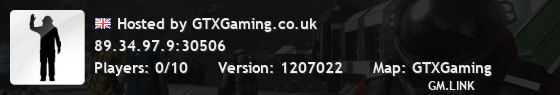 Hosted by GTXGaming.co.uk