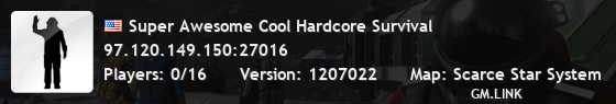 Super Awesome Cool Hardcore Survival
