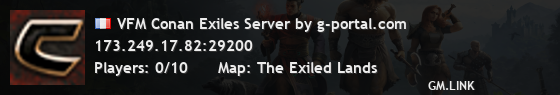 VFM Conan Exiles Server by g-portal.com