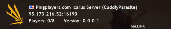 Pingplayers.com Icarus Server (CuddlyParasite)