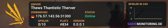 Thews Thantistic Therver