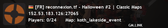 [FR] reconnexion.tf - Halloween #2 | Classic Maps