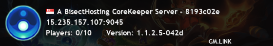A BisectHosting CoreKeeper Server - 8193c02e