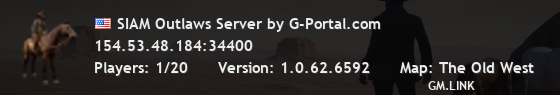 SIAM Outlaws Server by G-Portal.com