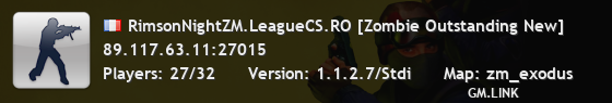 RimsonNightZM.LeagueCS.RO [Zombie Outstanding New]