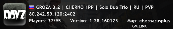 GROZA 3.2 | CHERNO 1PP | Solo Duo Trio | RU | PVP
