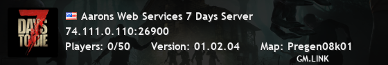 Aarons Web Services 7 Days Server