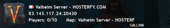 Valheim Server - HOSTERFY.COM