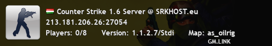 Counter Strike 1.6 Server @ SRKHOST.eu