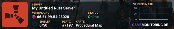 My Untitled Rust Server