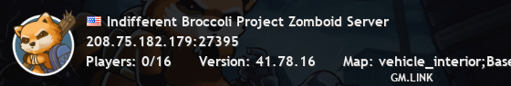 Indifferent Broccoli Project Zomboid Server