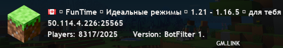 ✞ FunTime ✞ Идеальные режимы ☆ 1.21 - 1.16.5 ☆ для тебя и друзей!