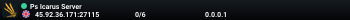 Ps Icarus Server