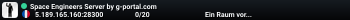 Space Engineers Server by g-portal.com