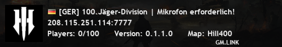 [GER] 100.Jäger-Division | Mikrofon erforderlich!
