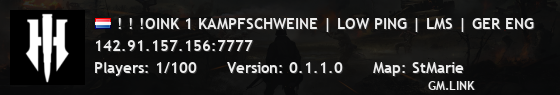 ! ! !OINK 1 KAMPFSCHWEINE | LOW PING | LMS | GER ENG