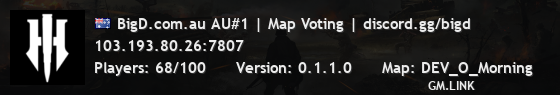 BigD.com.au AU#1 | Map Voting | discord.gg/bigd