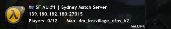 SF AU #1 | Sydney Match Server