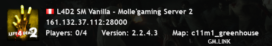 L4D2 SM Vanilla - Molle'gaming Server 2