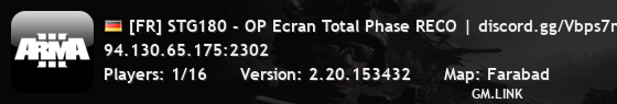 [FR] STG180 - OP Ecran Total Phase RECO | discord.gg/Vbps7nxa23
