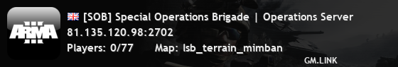 [SOB] Special Operations Brigade | Operations Server
