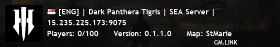 [ENG] | Dark Panthera Tigris | SEA Server |