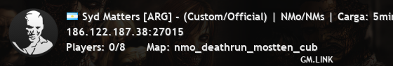 Syd Matters [ARG] - (Custom/Official) | NMo/NMs | Carga: 5min.