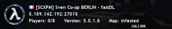 [SCXPM] Sven Co-op BERLIN - fastDL