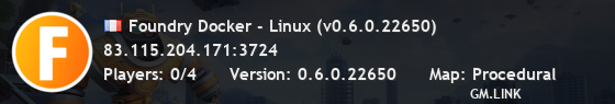 Foundry Docker - Linux (v0.6.0.22650)