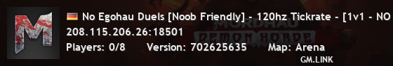 No Egohau Duels [Noob Friendly] - 120hz Tickrate - [1v1 - NO FF