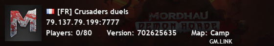 [FR] Crusaders duels