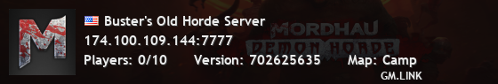 Buster's Old Horde Server