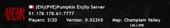 (EN)(PVE)Pumpkin Enj0y Server