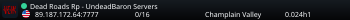 Dead Roads Rp - UndeadBaron Servers