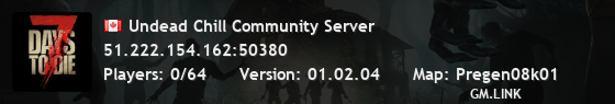 Undead Chill Community Server